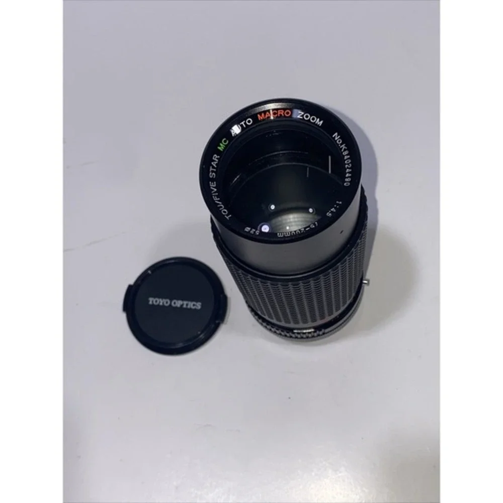 MC‎ Tou/Five Star Auto 75-200mm f4.5 MC Macro Zoom Lens Toyo Optics